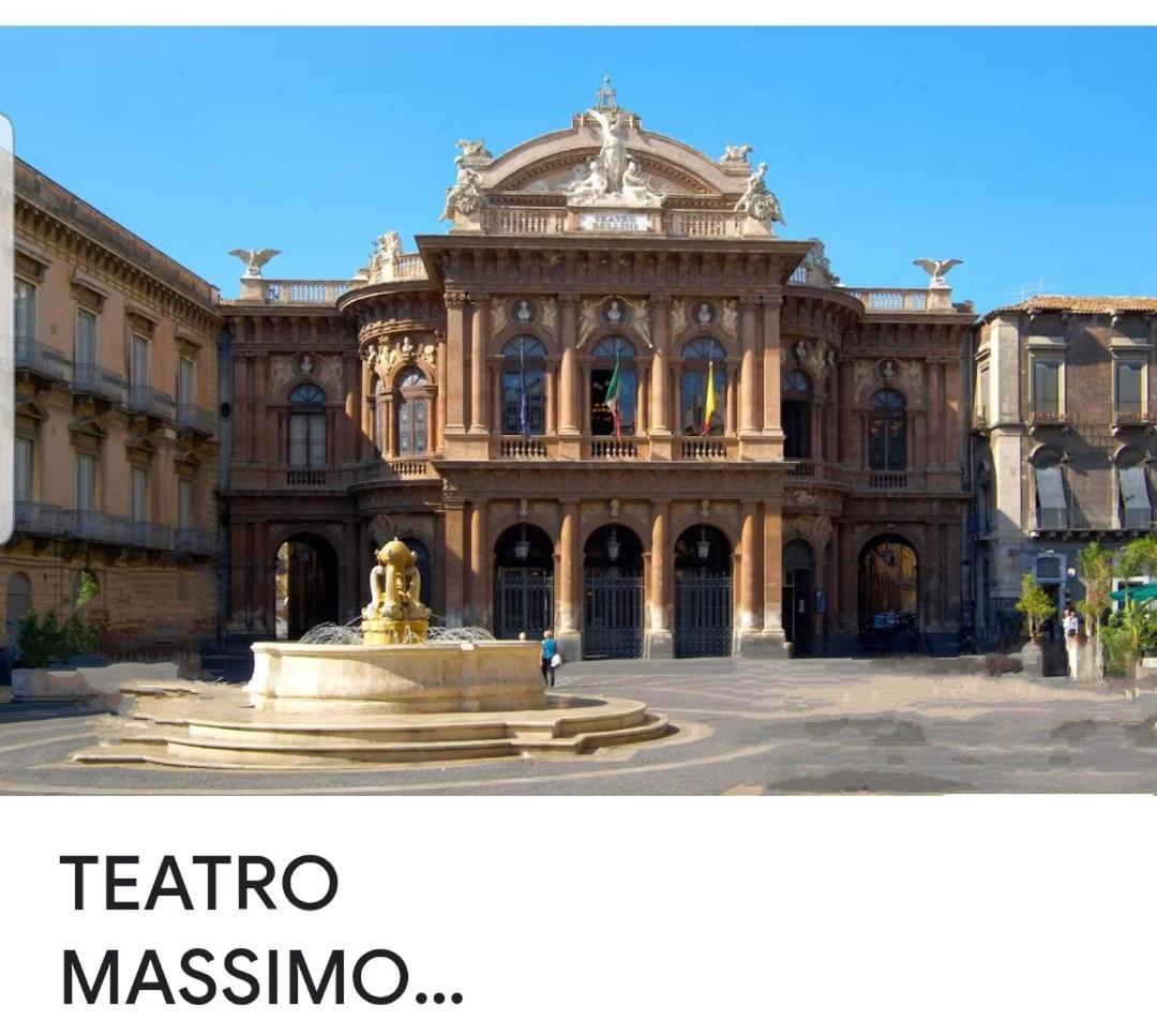 Teatro Massimo Bellini Appartamento Nuovo2+3A/C Катания Экстерьер фото